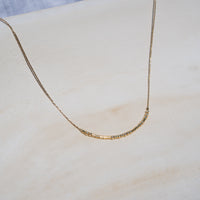 All-Gold Morse Code Necklace