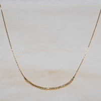 All-Gold Morse Code Necklace
