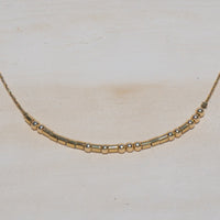 All-Gold Morse Code Necklace