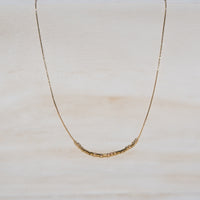 All-Gold Morse Code Necklace