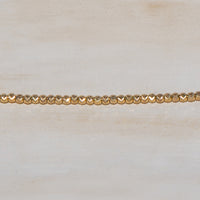 Gold Diamond Cut Bracelet