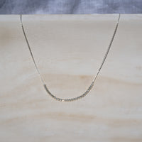 Silver Diamond Cut Necklace